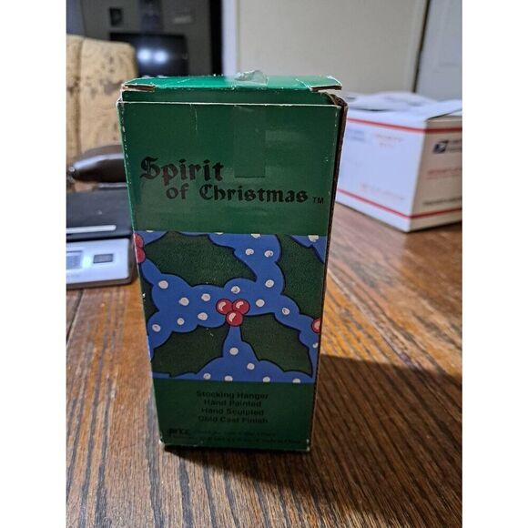 Vintage 1991 Spirit of Christmas Albert & Price Santa Elf Stocking Hanger - Picture 9 of 11